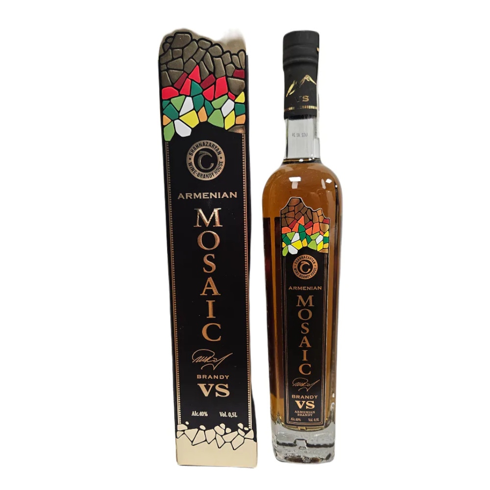Brandy Armenian Mosaic VS 3YO 40%  500 ml kartonik
