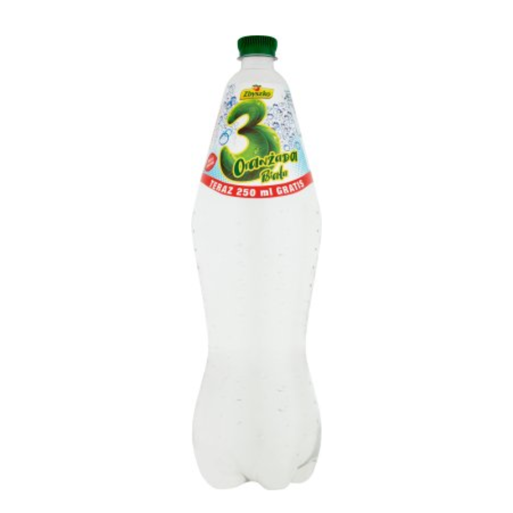 Napój Zbyszko 3 Oranżada Biała 1750 ml