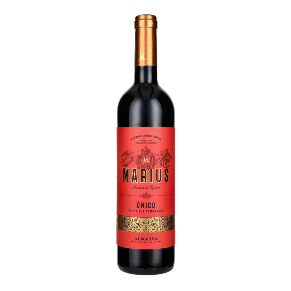Wino Marius Unico Red 14,5% czerwone półwytrawne 750 ml