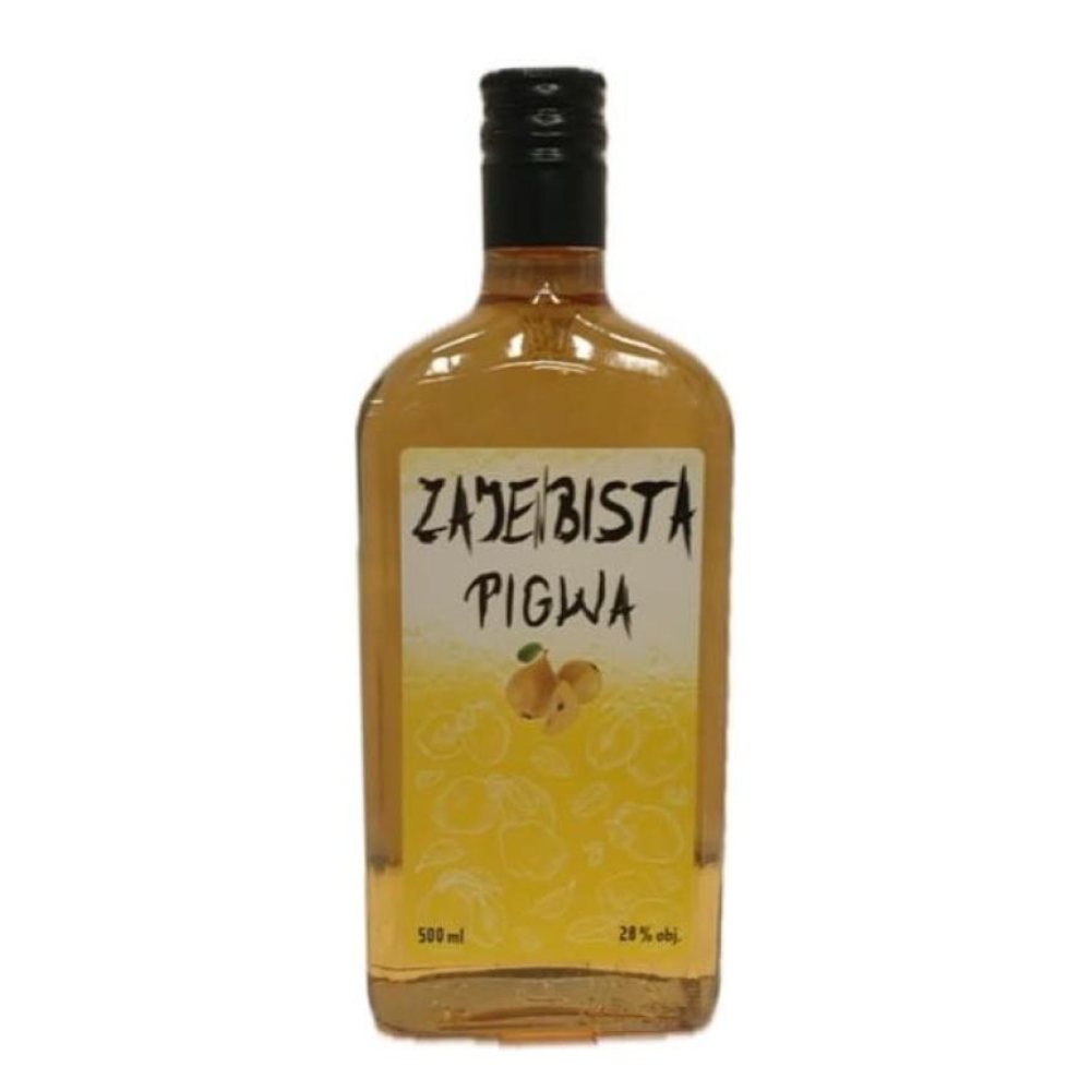 Wódka Zajenbista Pigwa 28% 500 ml + kartonik