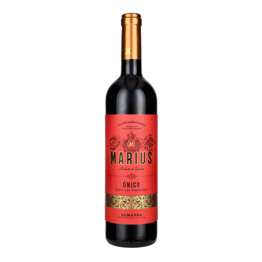 Wino Marius Unico Red 14,5% czerwone półwytrawne 750 ml