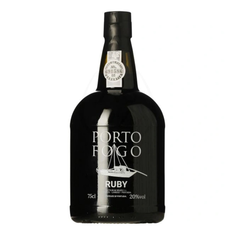 Wino Porto Fogo Ruby 20% czerwone słodkie 750 ml