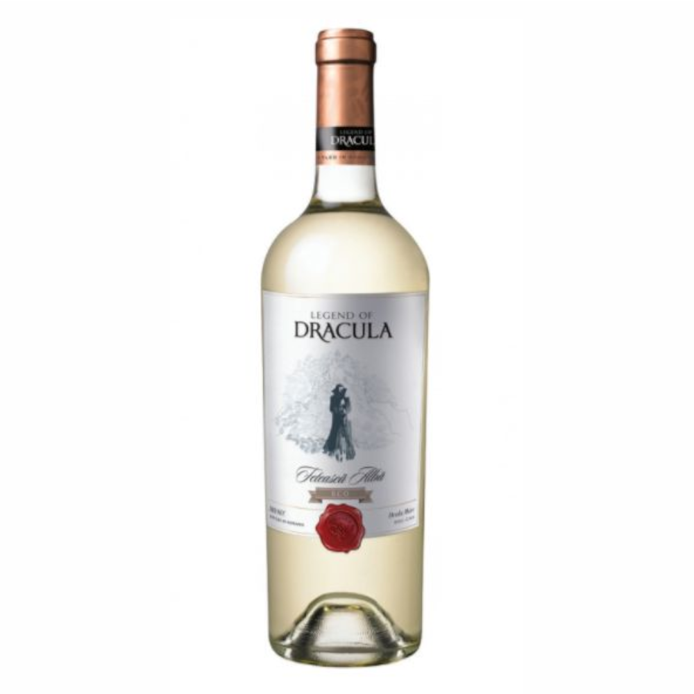 Wino Legend Of Dracula Feteasca Alba Białe Wytrawne 13% 750 ml