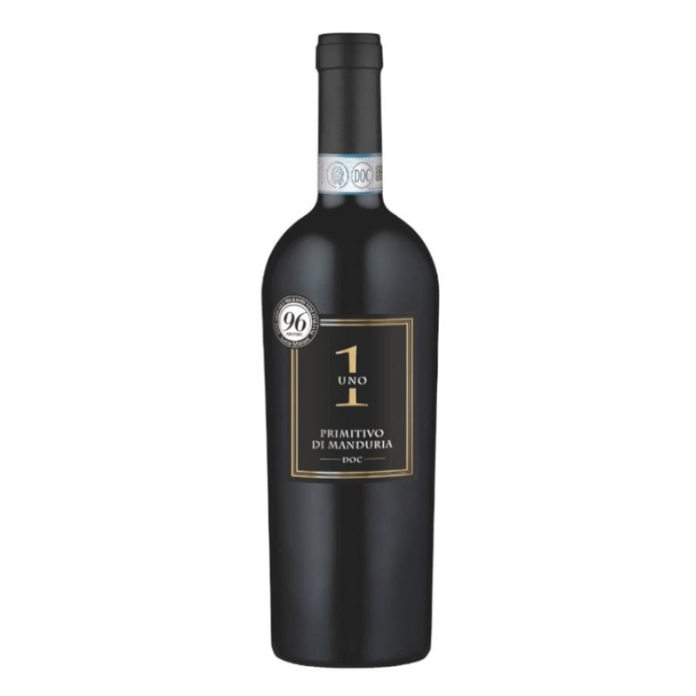 Wino Primitivo Di Manduria Uno 13,5% czerwone wytrawne 750 ml