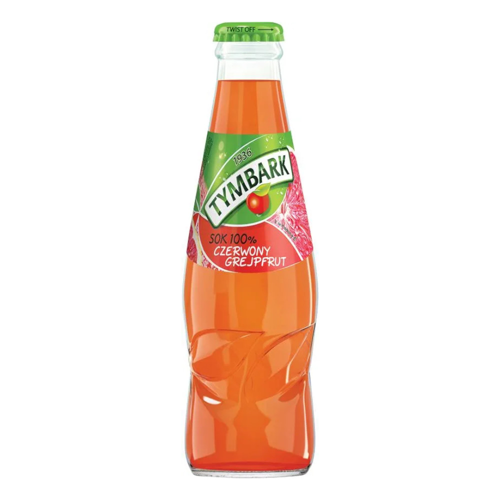 Sok Tymbark 100% Czerwony Grejfrut 200 ml