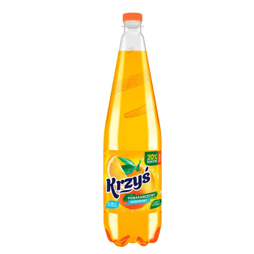 Napój Krzyś Pomarańczowy 20% Soku  1250 ml