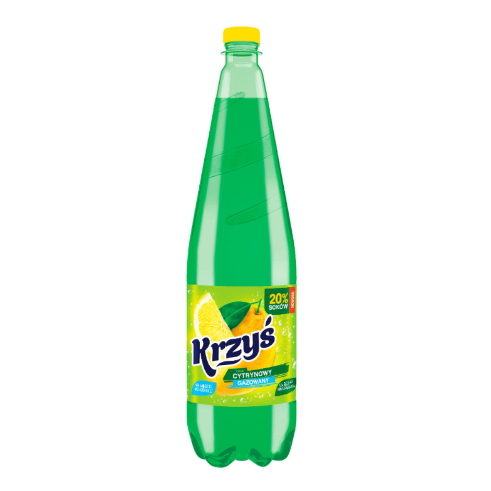 Napój Krzyś Cytryna 20% Soku  1250 ml