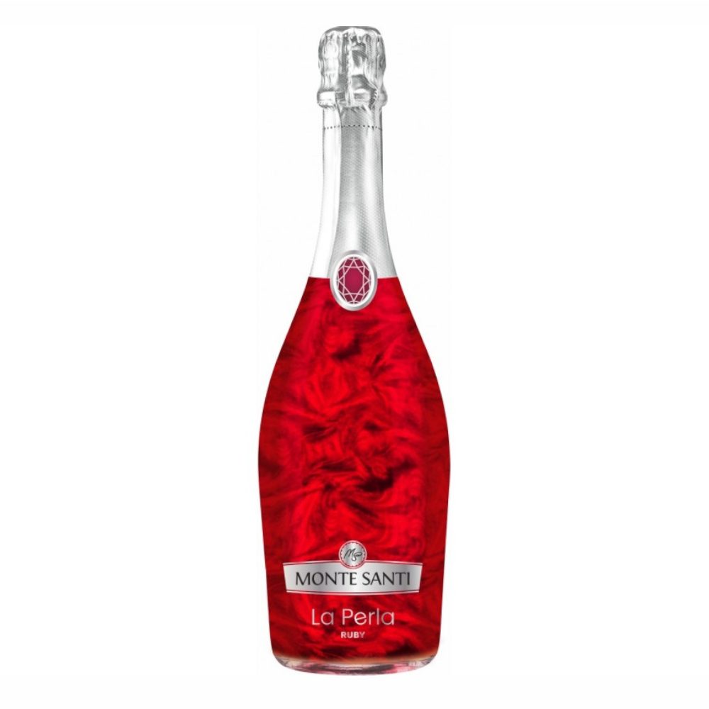 Wino Monte Santi La Perla Ruby półsłodkie 10% 750 ml