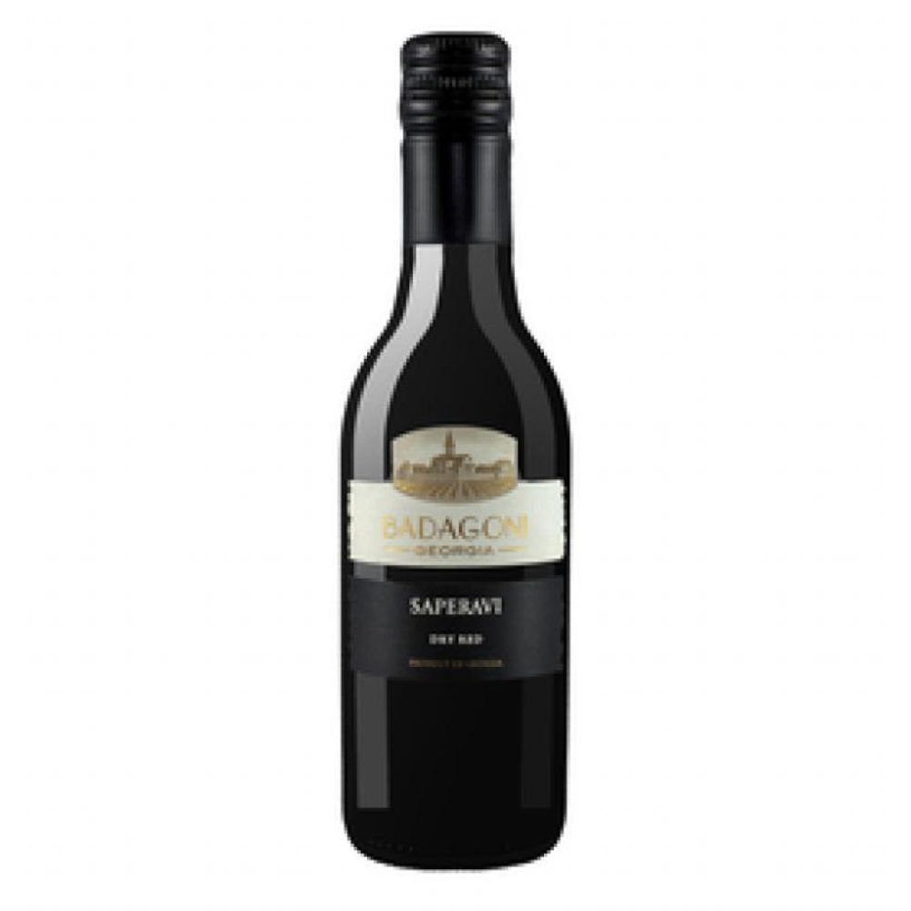 Wino Badagoni Georgia Saperavi czerwone wytrawne 13% 187 ml