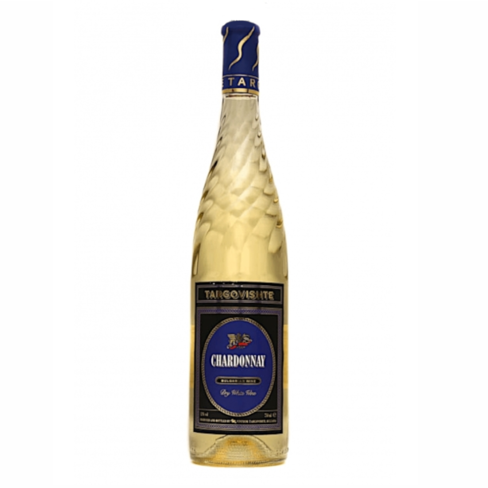 Wino Targovishte Chardonnay białe półwytrawne 12% 750 ml