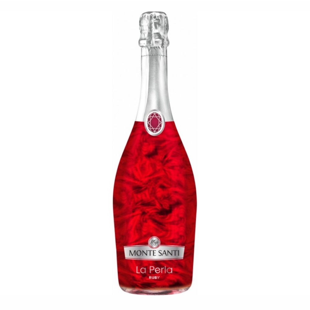 Wino Monte Santi La Perla Ruby półsłodkie 10% 750 ml