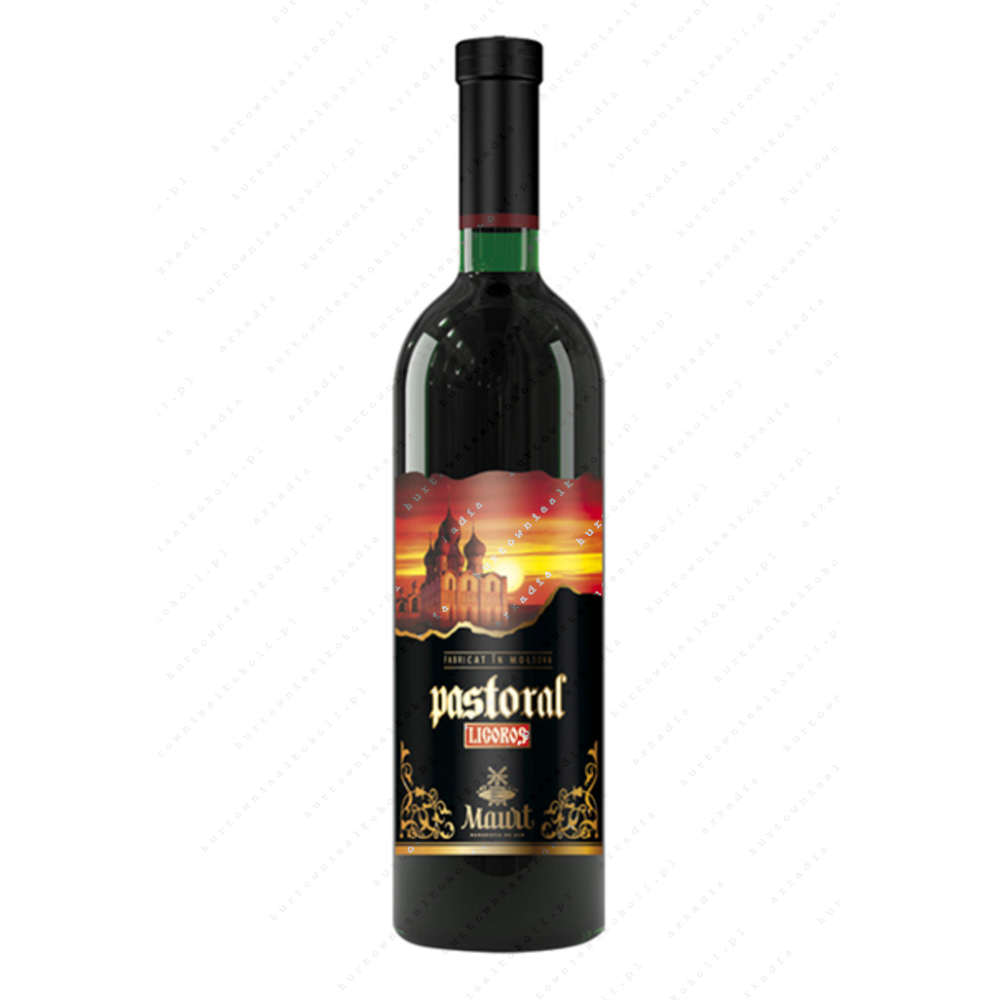 Wino Pastoral Ligoros czerwone słodkie 16% 750 ml