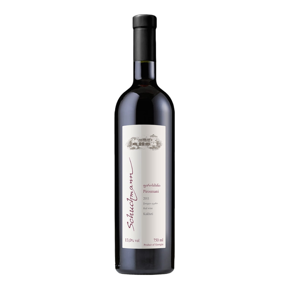 Wino Schuchmann Pirosmani 13% czerwone półwytrawne 750 ml