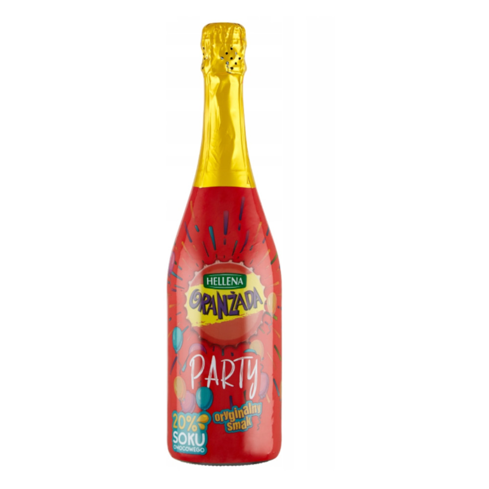 Napój Hellena Oranżada Party 20% soku 0% 750 ml