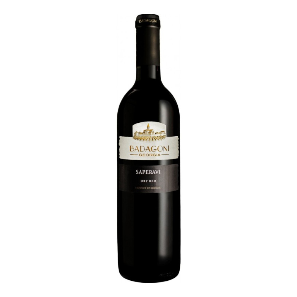 Wino Badagoni Saperavi 12,5% czerwone wytrawne 750 ml