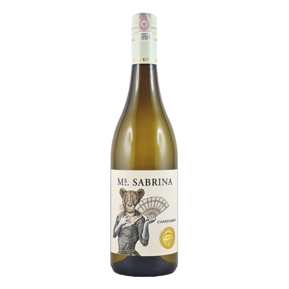 Wino Glen Carlou Mrs Sabrina Chardonnay 13,5% białe wytrawne 750 ml