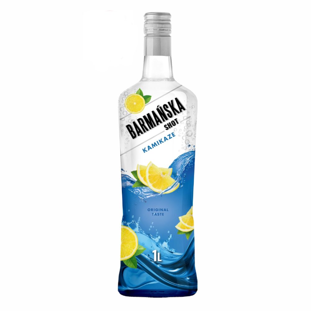 Likier Barmańska Shot Kamikaze 14,5%  1 l