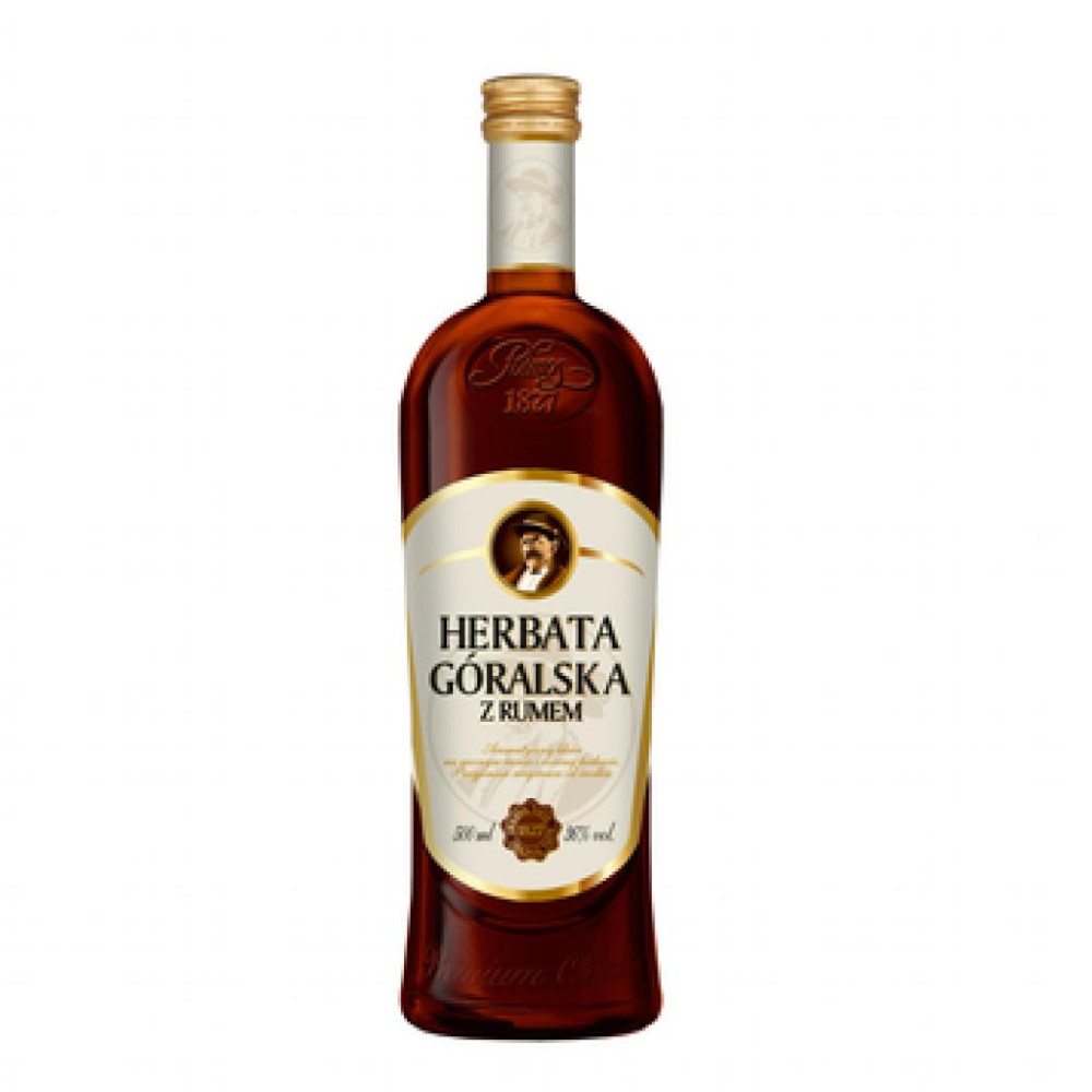 Likier Herbata Góralska Z Rumem 36% 200 ml