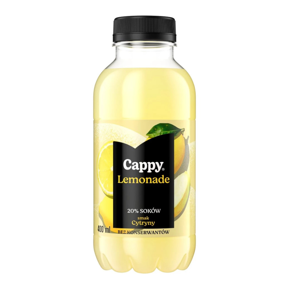 Napój Cappy Lemonade Cytryna 400 ml