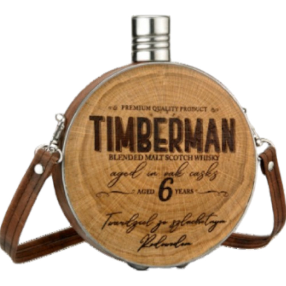Whisky Timberman 6YO  40% 700 ml Bukłak