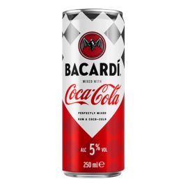 RTD Bacardi & Cola 5% 250 ml