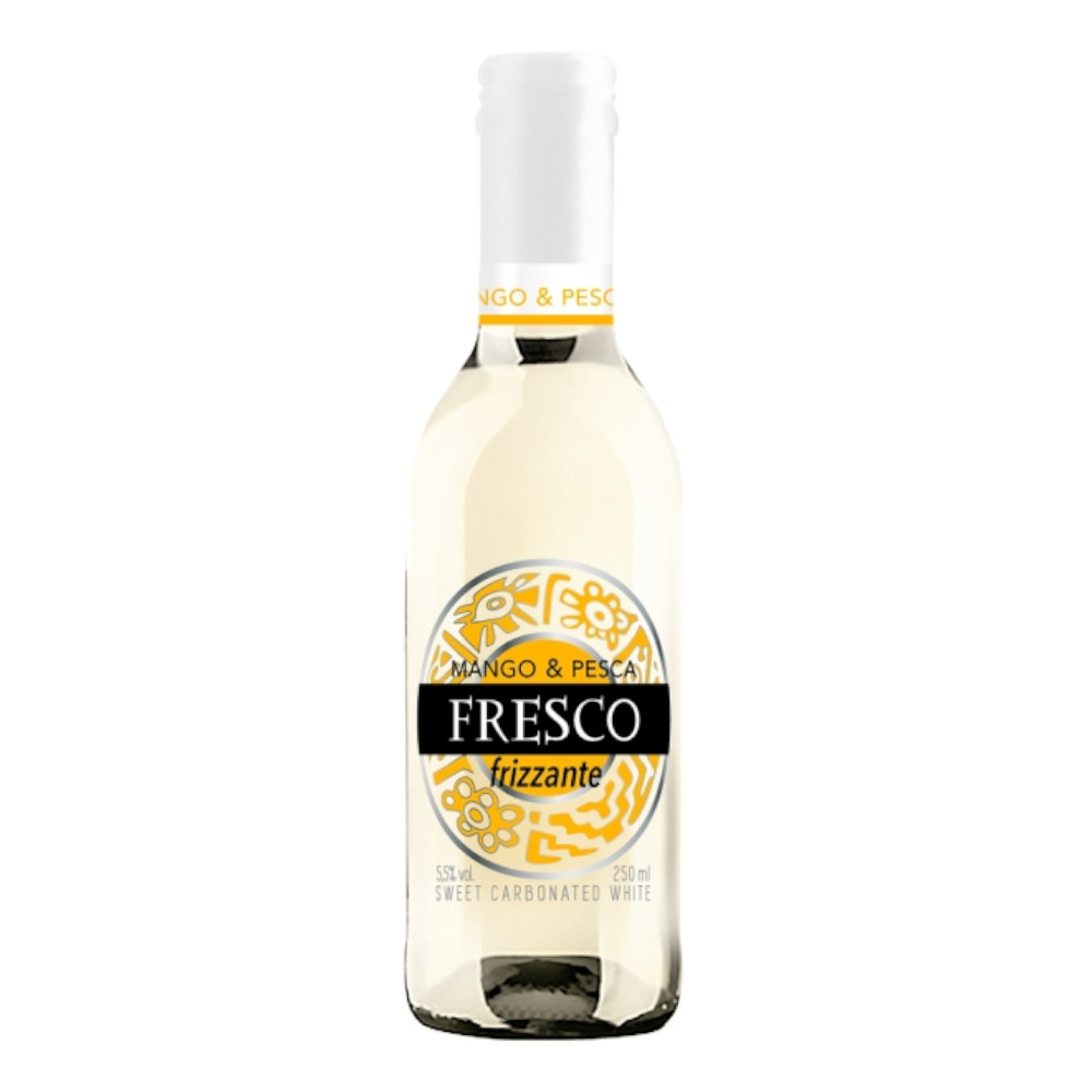 Wino Fresco Frizzante Mango&Pesca 5,5% białe półsłodkie 250 ml