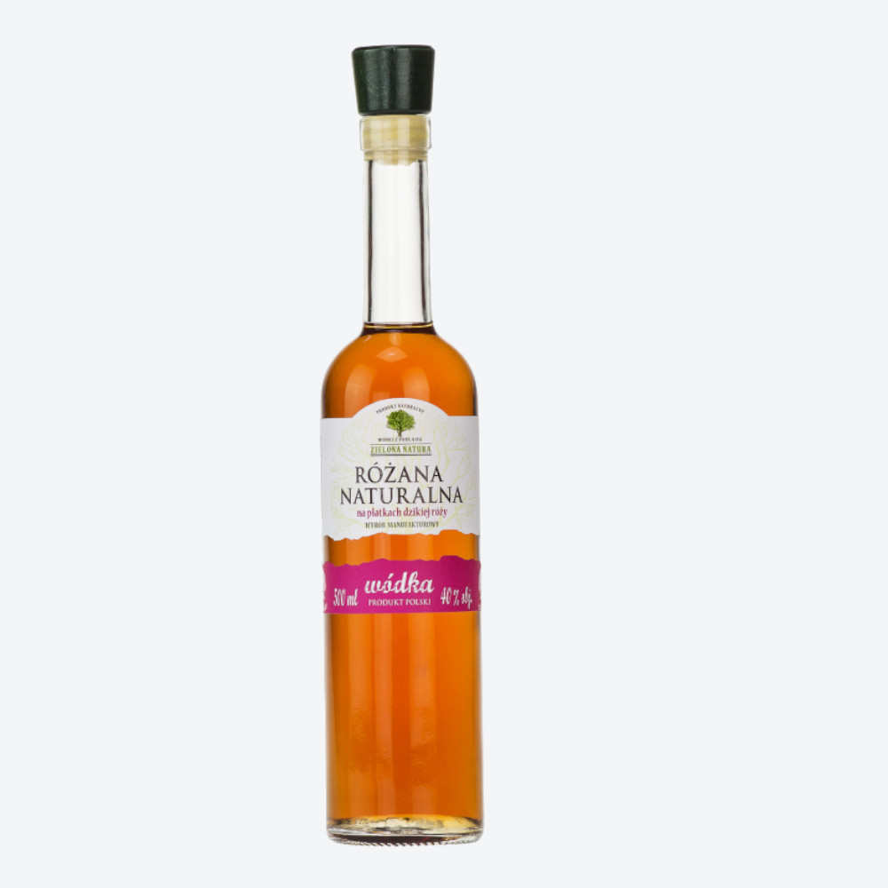 Wódka Zielona Natura Różana 40% 500 ml