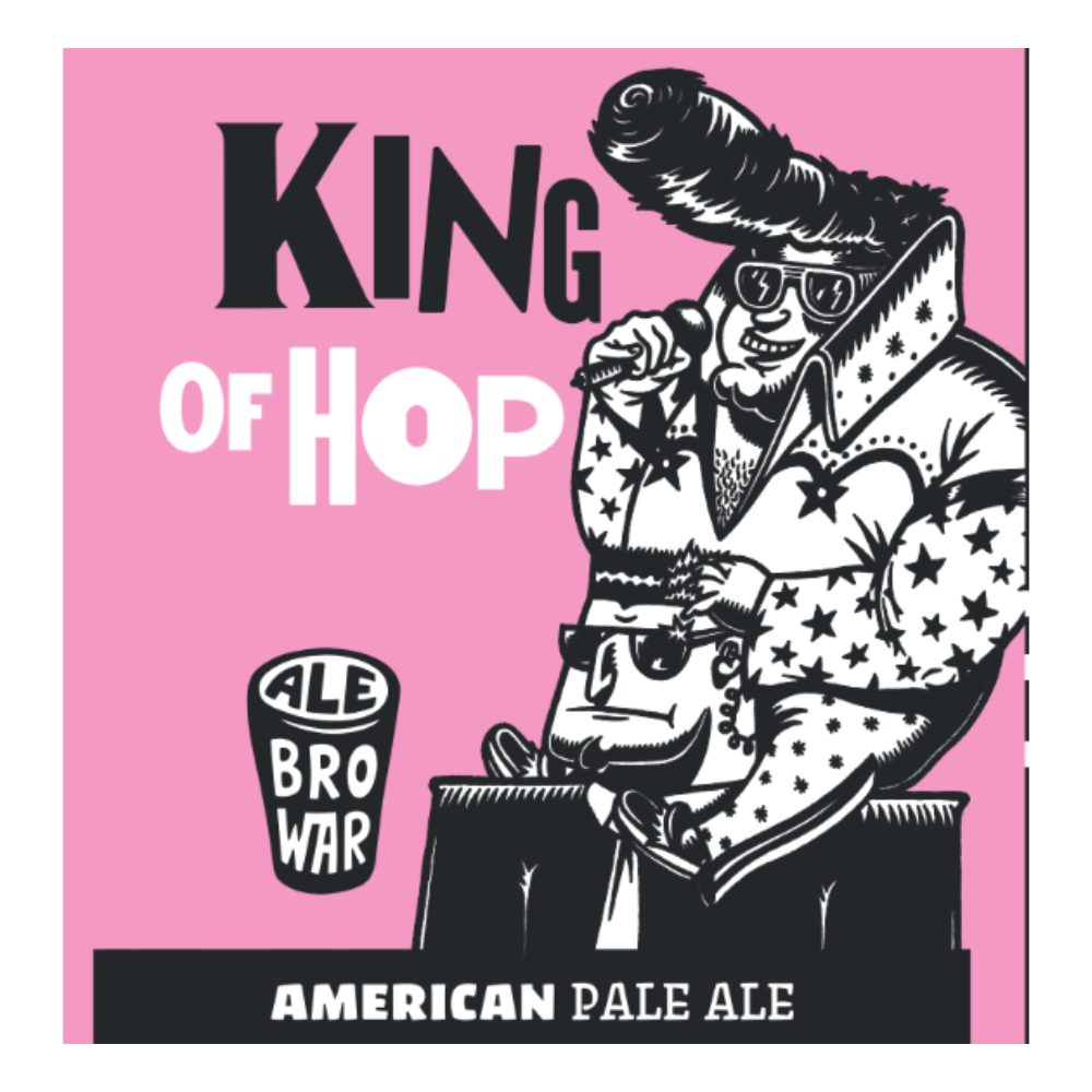 Piwo AleBrowar King Of Hop - American Pale Ale 5% 30 L Keg