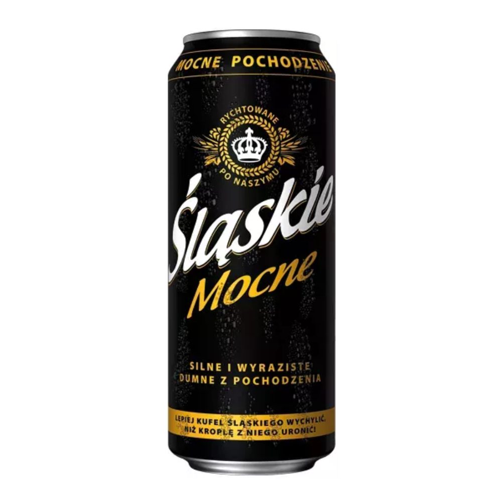 Piwo Śląskie Mocne 7% 500 ml puszka