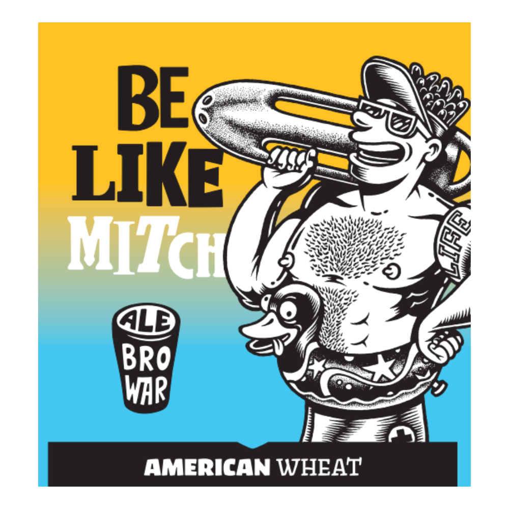Piwo Alebrowar Be Like Mitch American Wheat4,8% 30l keg