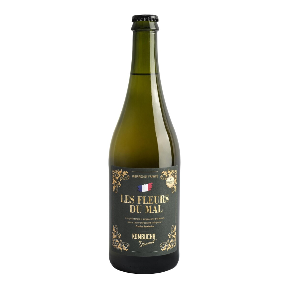 Napój Kombucha by Laurent Platinium Les Fleurs du Mal 750 ml