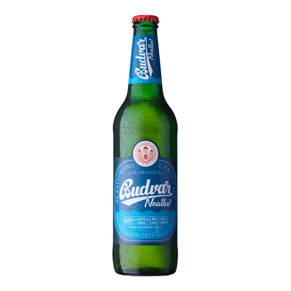 Piwo Budvar Nealko 0,5% 500 ml