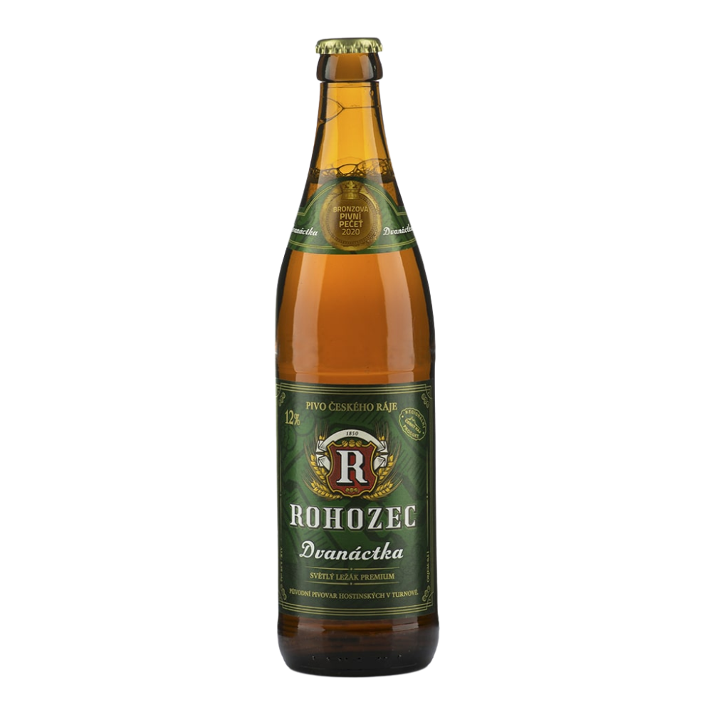 Piwo Rohozec 12 Dvanactka  5,3% 500 ml