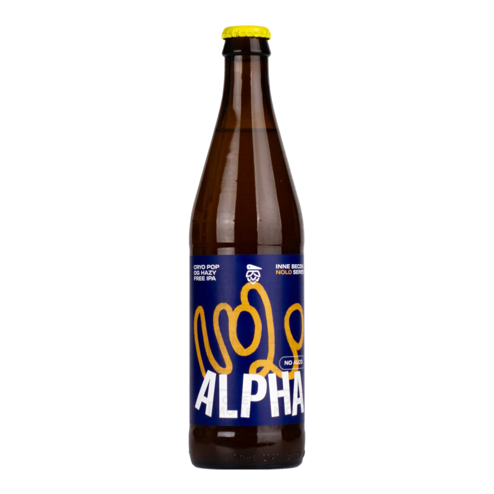 Piwo Inne Beczki Nolo Alpha Hazy IPA 0,5% 500 ml