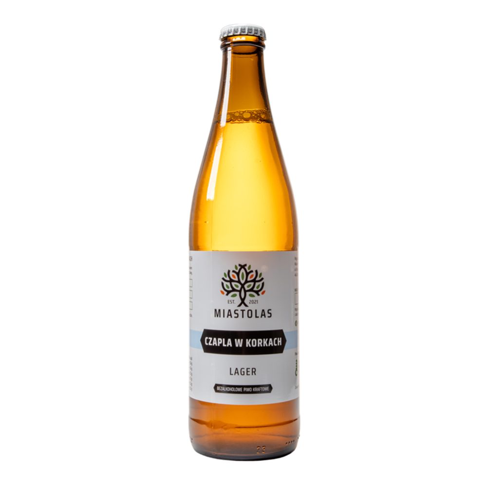 Piwo Miastolas Czapla W Korkach 0,5% 500 ml