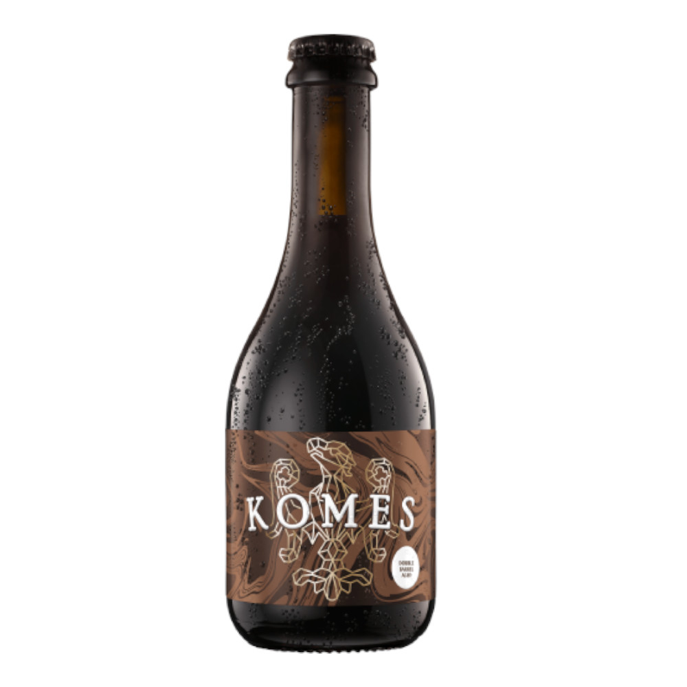 Piwo Komes Wymrażany Porter Bałtycki Old Forester Primitywo Di Maanduria 18% 330 ml