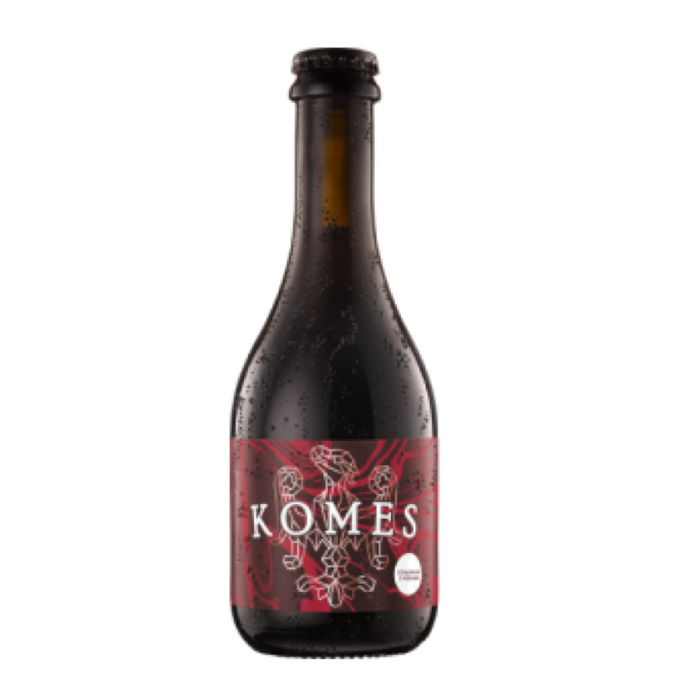 Piwo Komes Wymrażany  Stout Jack Daniel’s BA Wiśnie Debreczyńskie 18% 330 ml