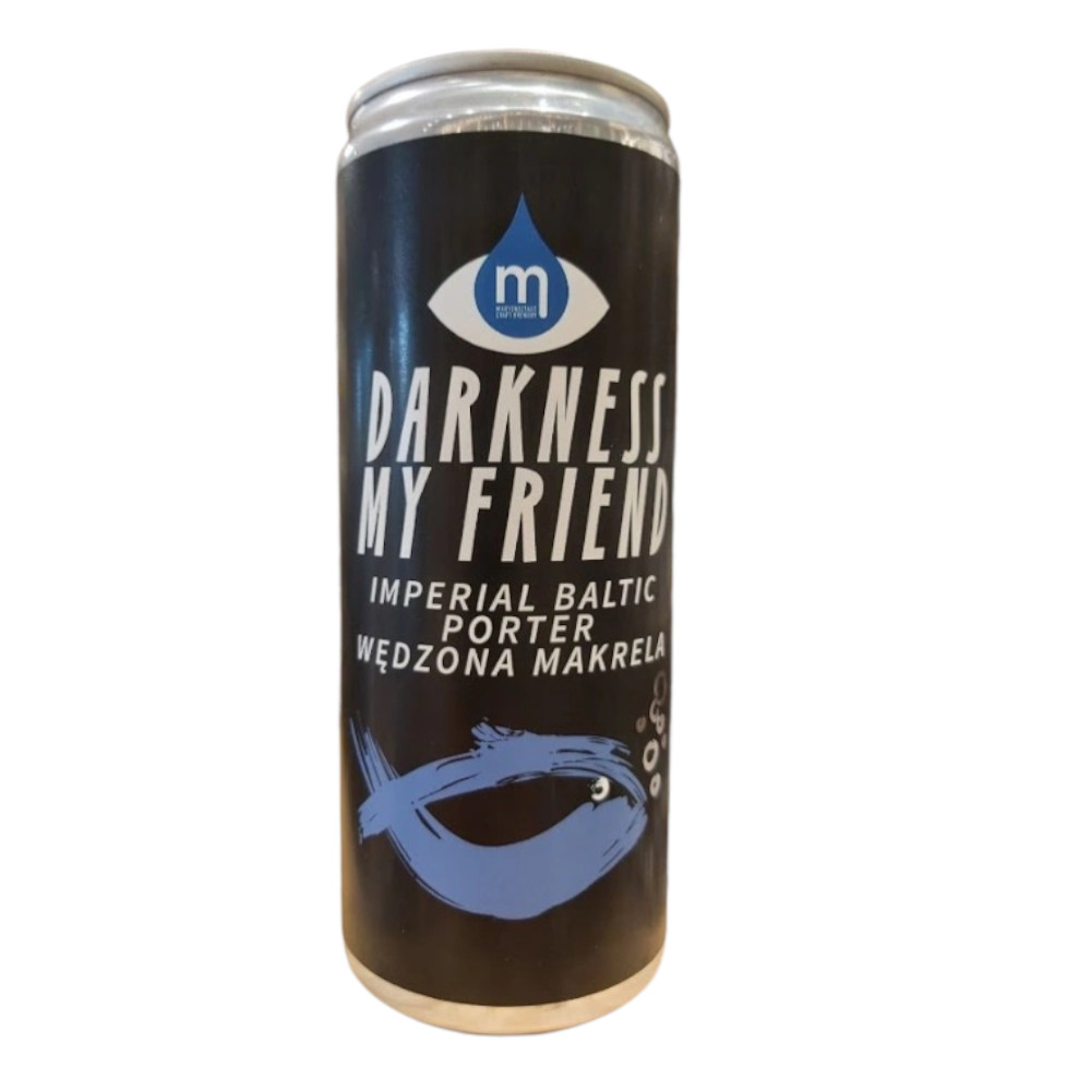 Piwo Maryensztadt Darkness My Friend Imperial Baltic Porter Wędzona Makrela 10,1% 330 ml Puszka