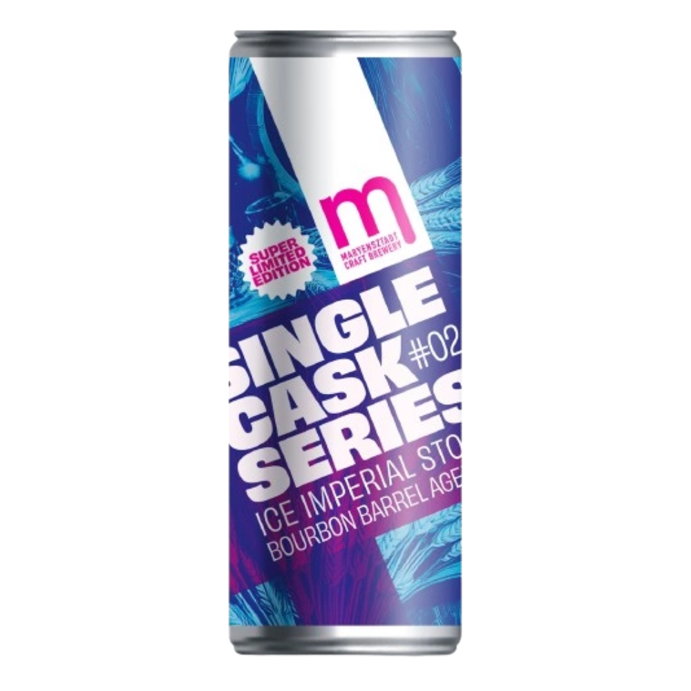 Maryensztadt Single Cask #@ Ice Imperial Stout Bourbon Cask 14,5% 500 ml puszka