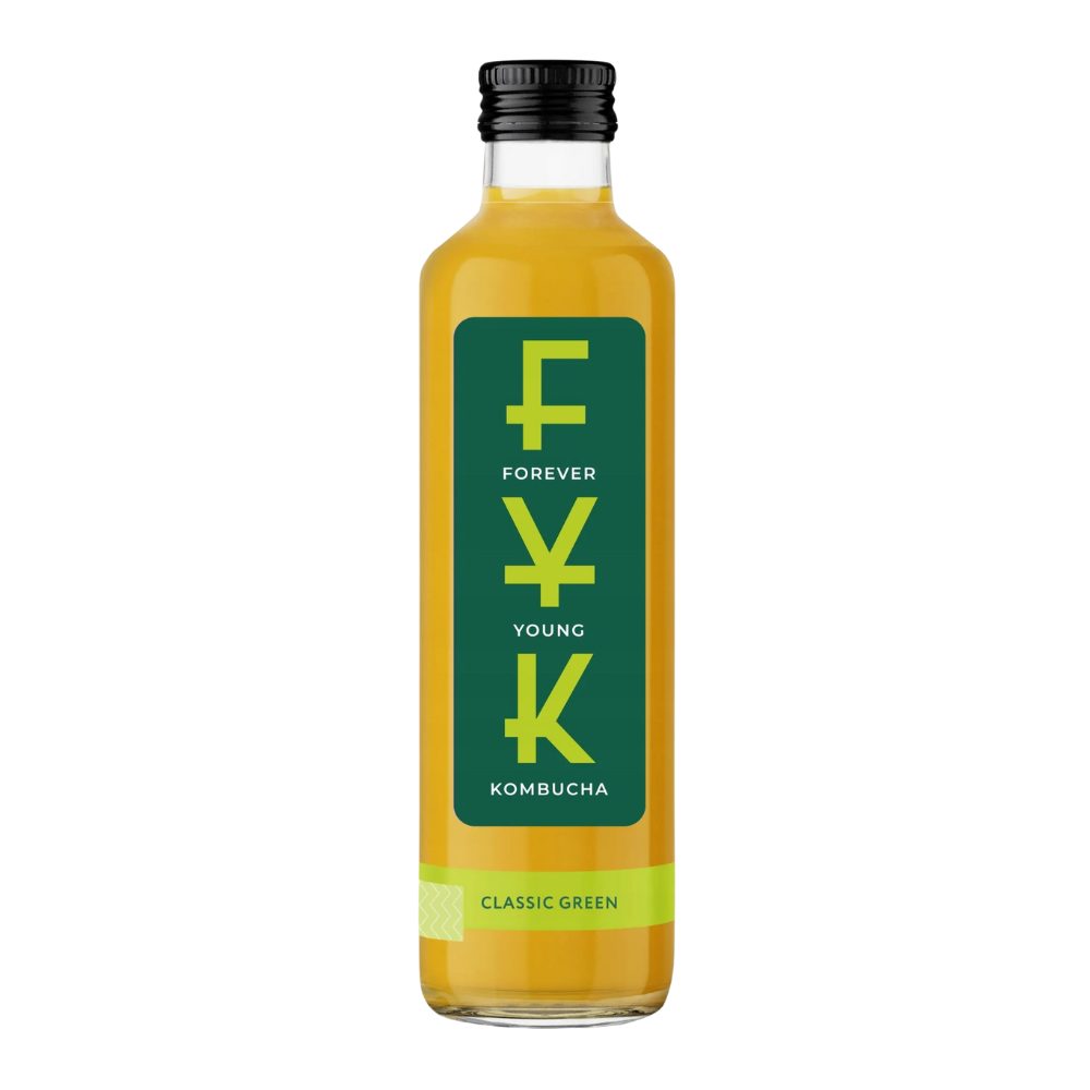 Kombucha Forever Young Green Classic 250 ml
