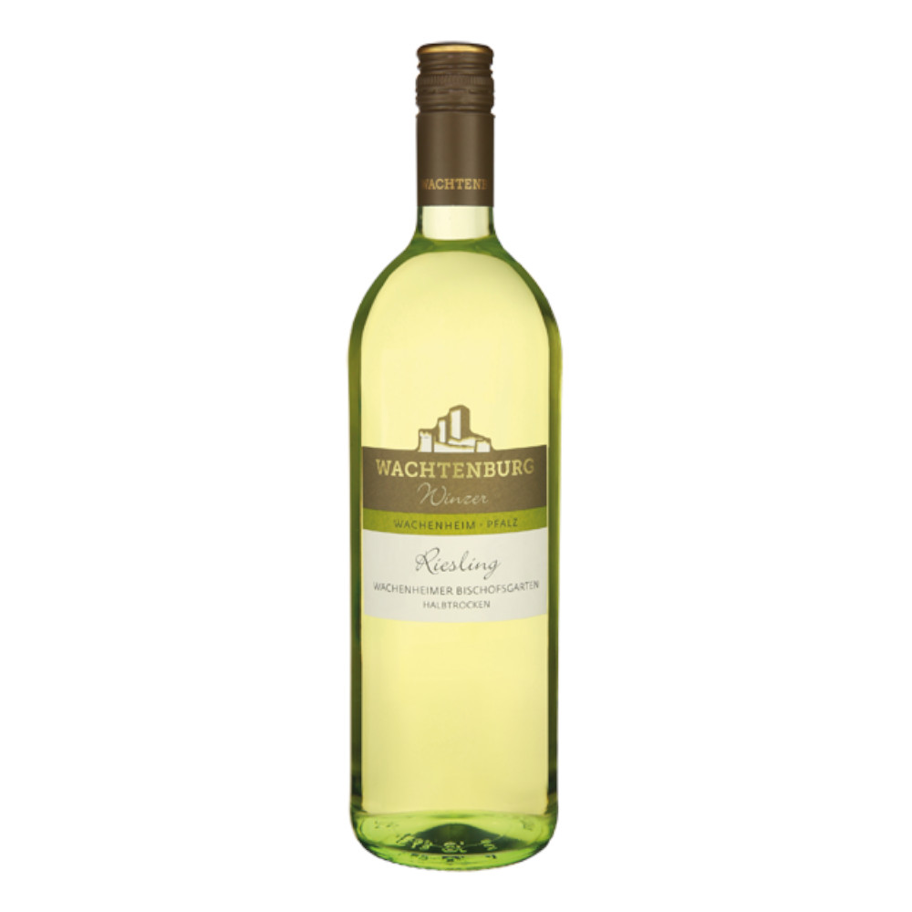 Wino Wachtenburg Bischofsgarten Riesling halbtrocken 11% białe półwytrawne 1000 ml