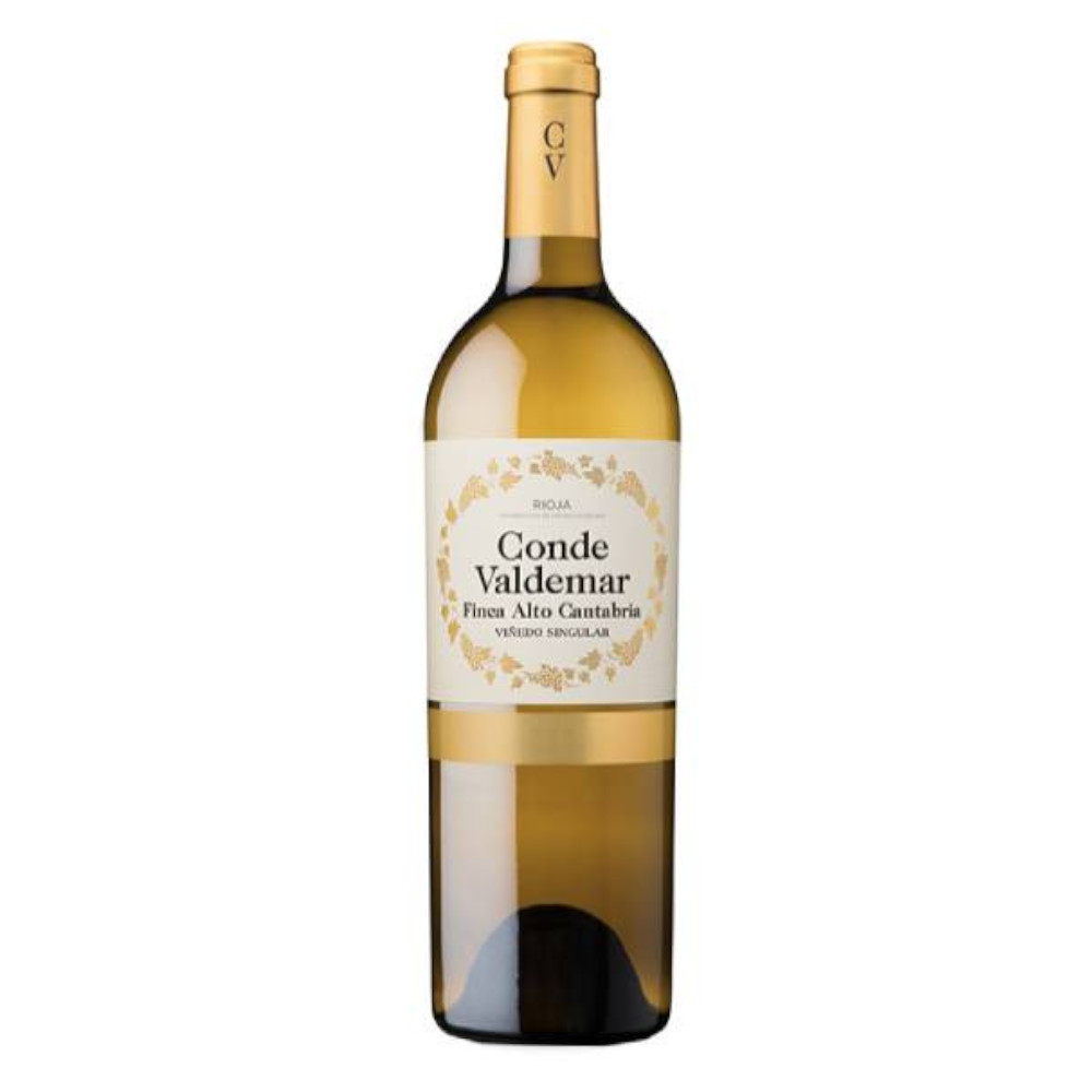Wino Conde de Valdemar Finca Alto Cantabria 13,5% białe wytrawne 750 ml