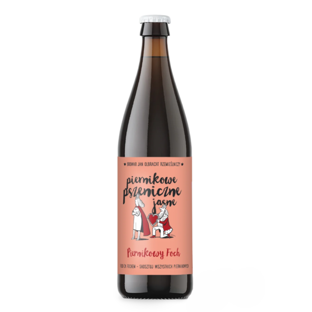 Piwo Jan Olbracht Piernikowy Foch Pszeniczne Jasne 5,6% 500 ml