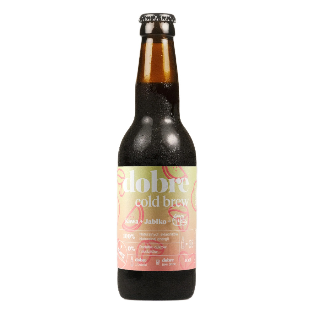 Napój Dobre Cold Brew - Kawa + Jabłko 330 ml