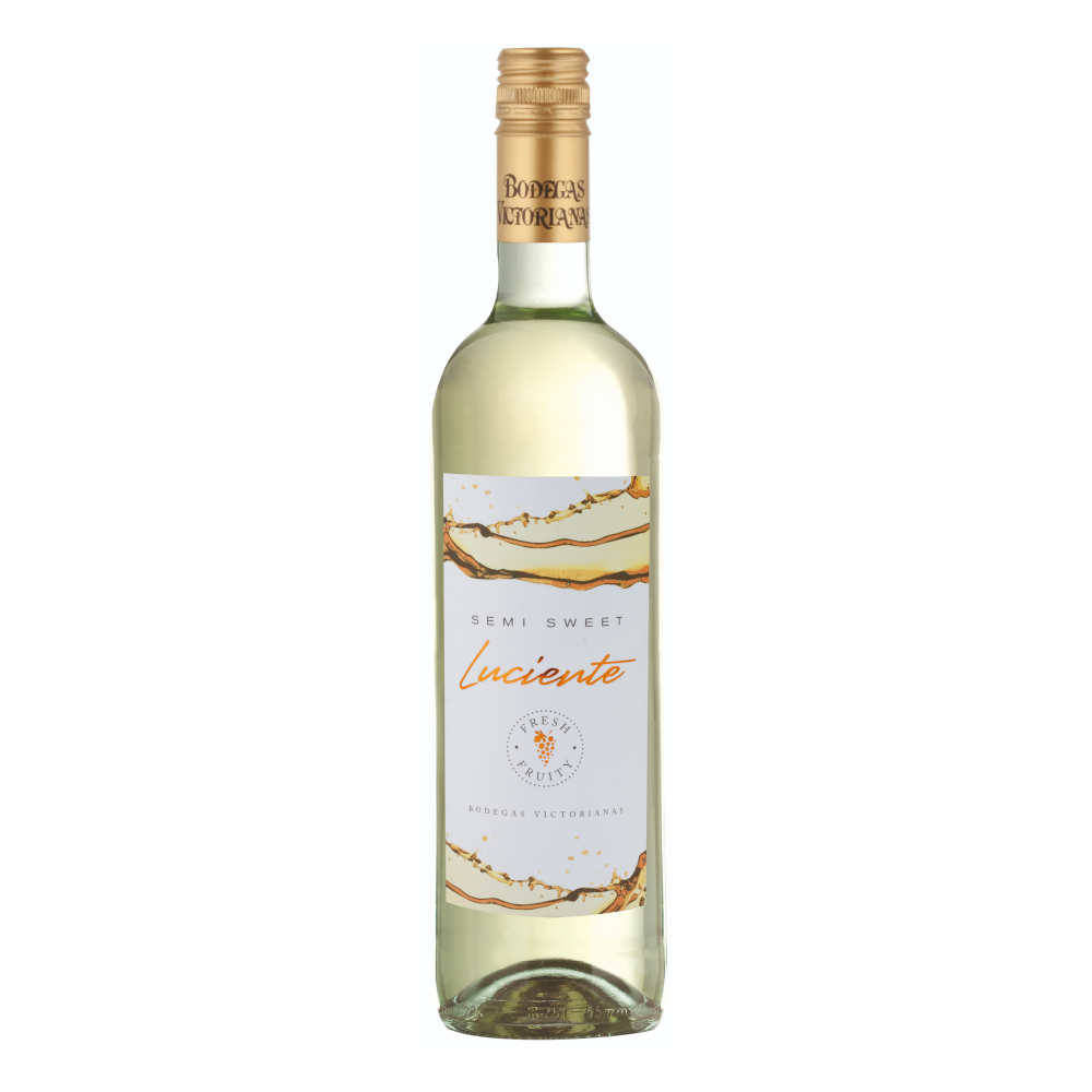 Wino Luciente Blanco 11% białe półsłodkie 750 ml