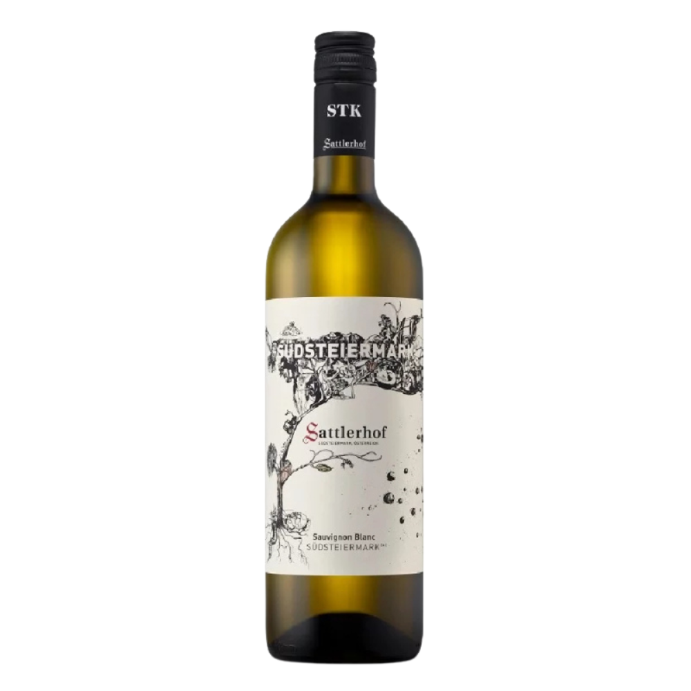 Wino Sattlerhof - Sudsteiermark Sauvignon Blanc  13% białe wytrawne 750 ml