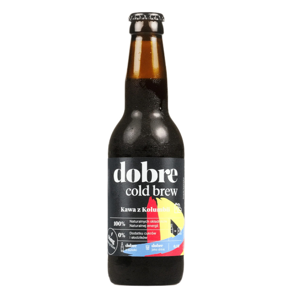 Napój Dobre Cold Brew - Kawa z Kolumbii 330 ml