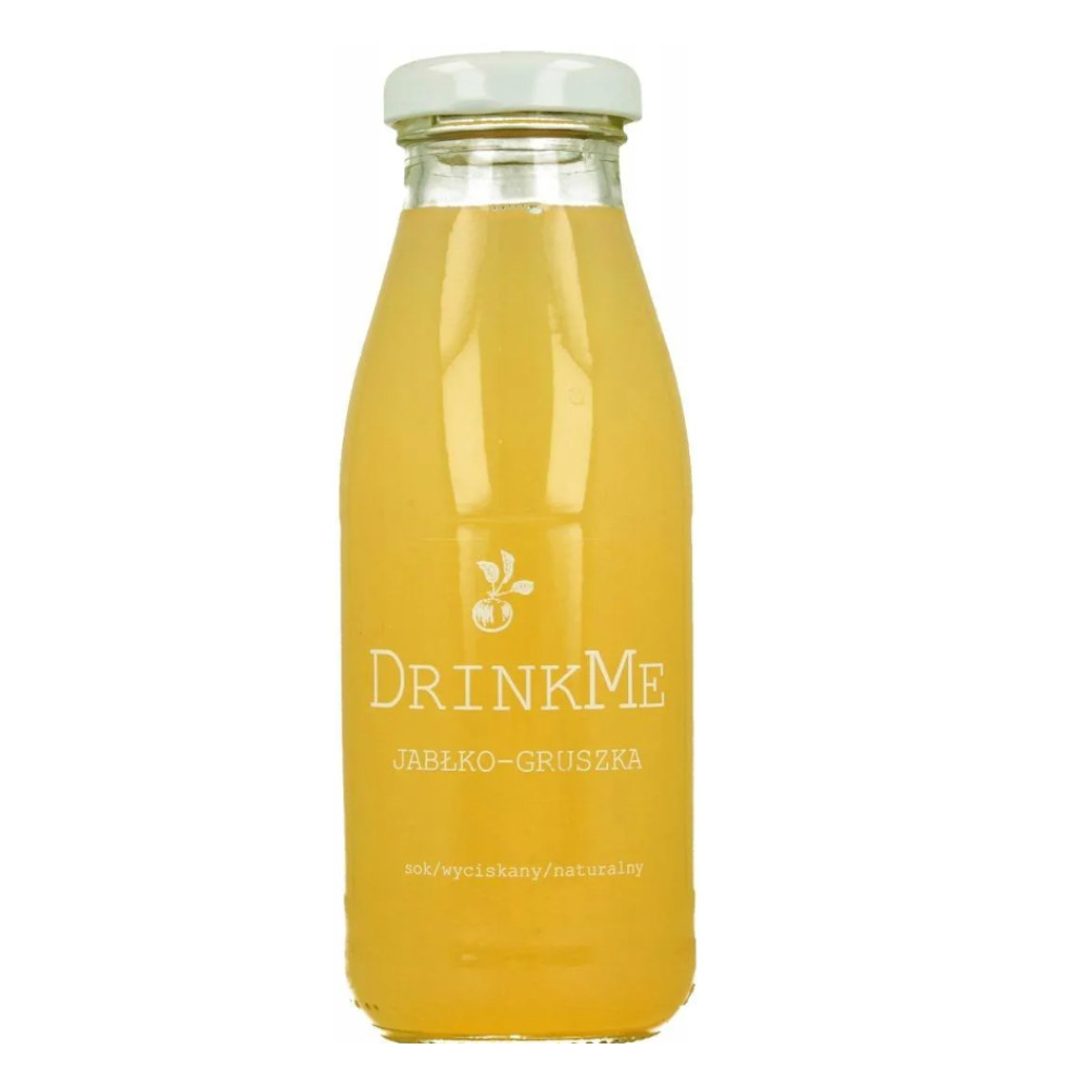 Sok DrinkMe Jabłko Gruszka 250 ml