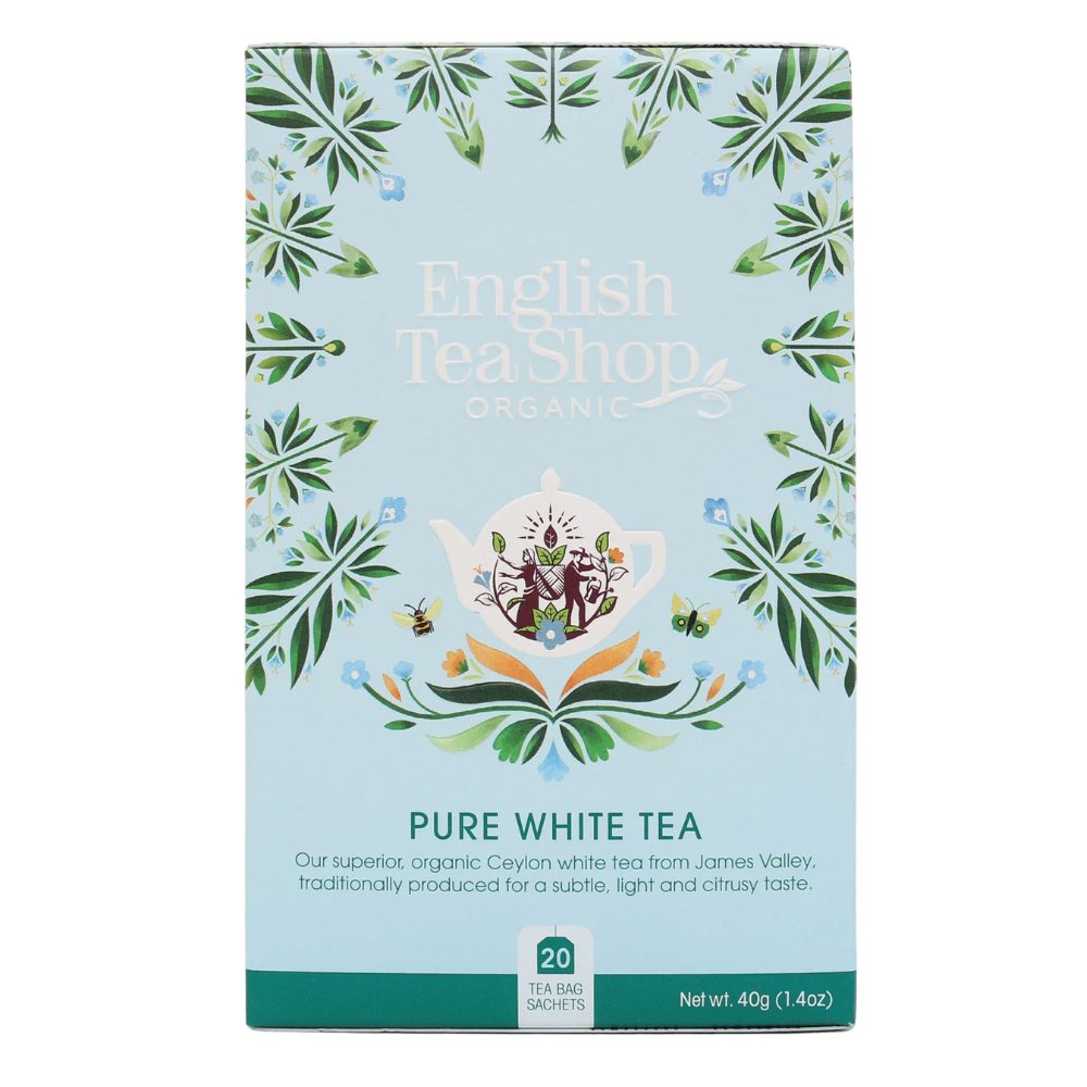 Herbata English Tea Shop Bio Pure White Tea 20 saszetek