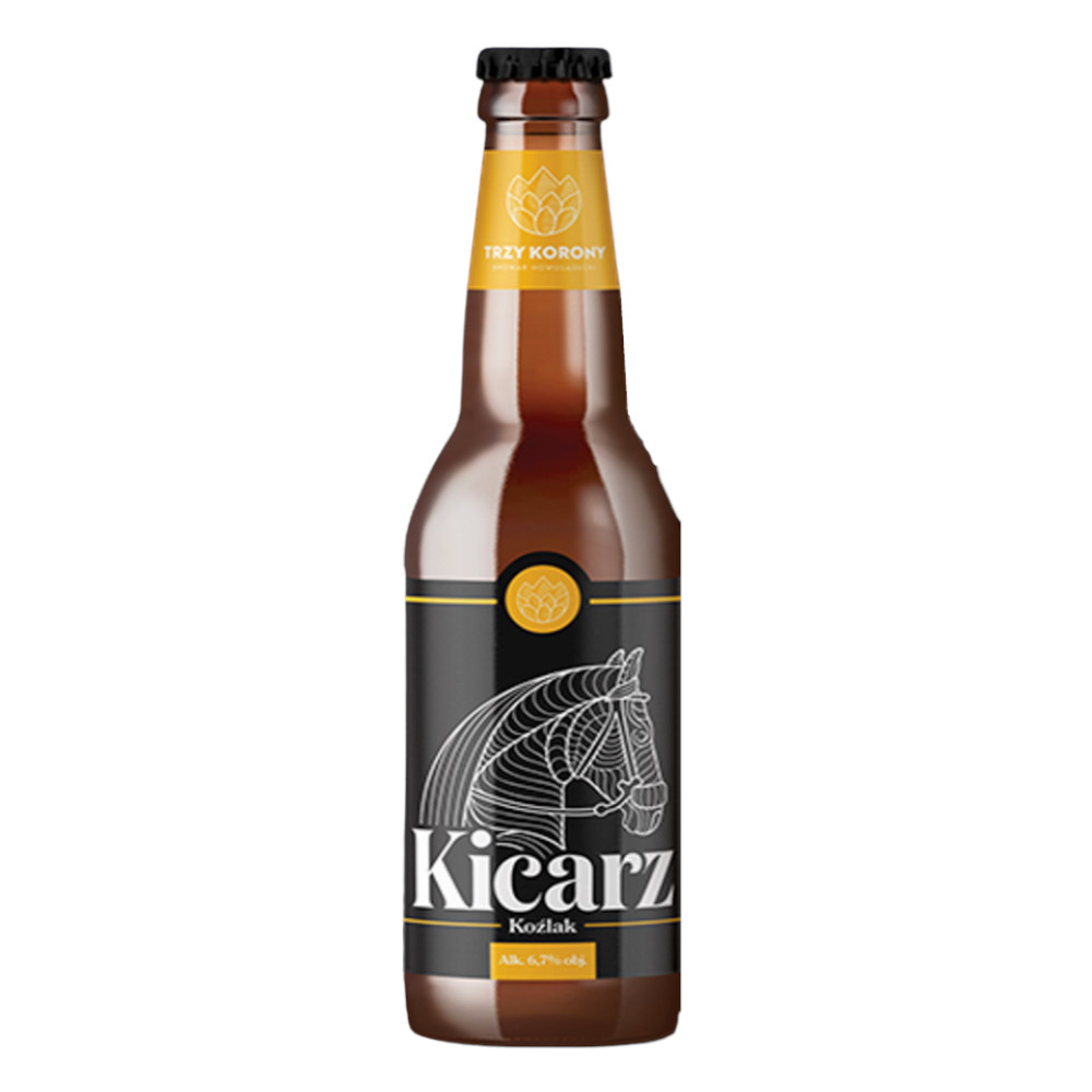 Piwo Trzy Korony Kicarz 6,7% 330 ml